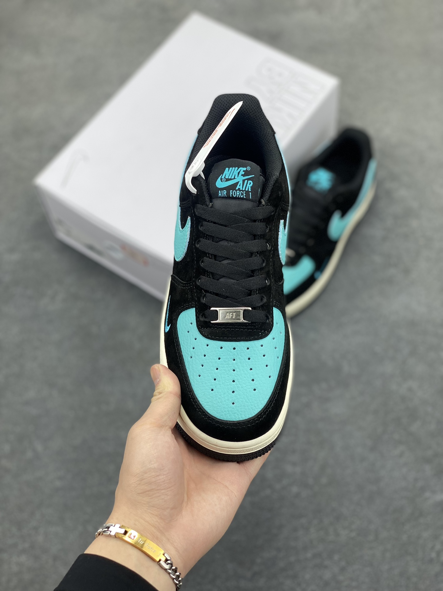 图片[2]-NK Air Force 1‘07 Low 定制款抽屉盒 空军一号低帮休闲板鞋 定制皮料 原楦原纸板 纯正版型 高清洁度 内置全掌气垫 货号：CW2288-111 尺码：36 36.5 37.5 38 38.5 39 40 40.5 41 42 42.5 43 44 44.5 45-选品中心