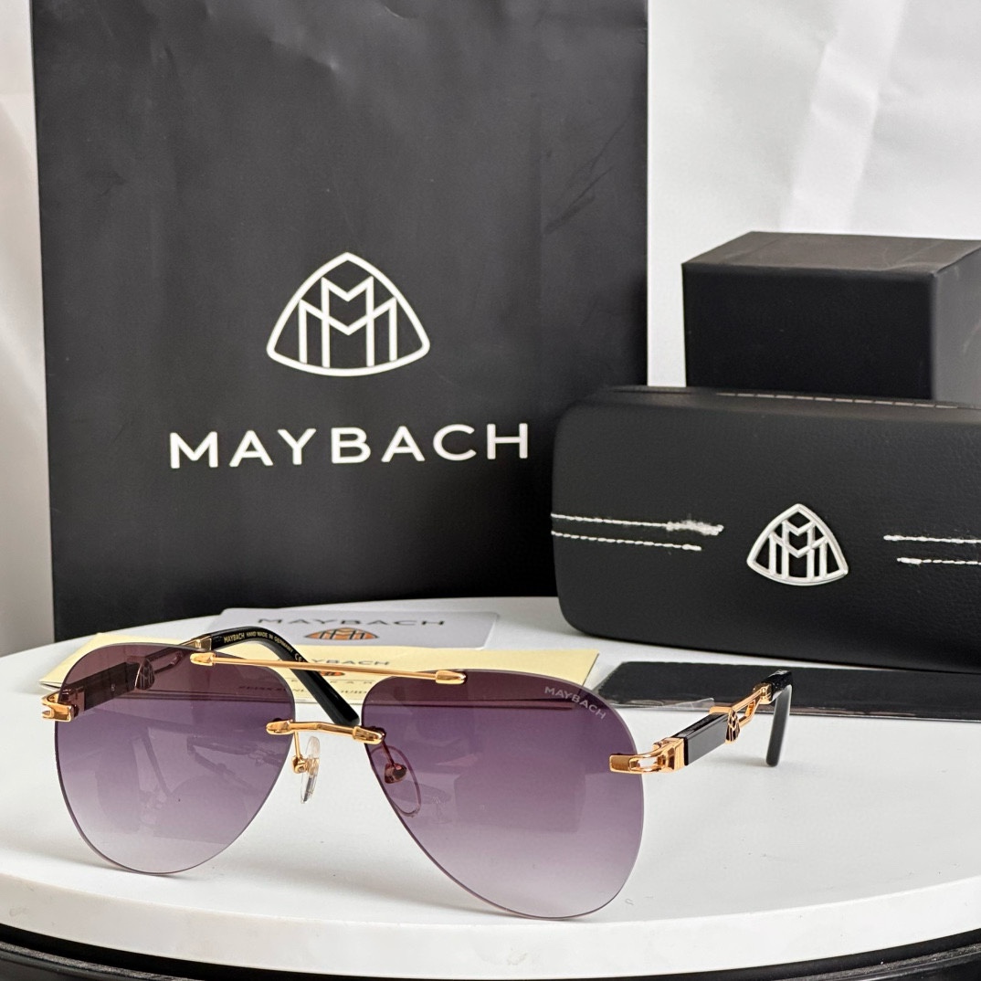  ‼️新款 无框 MAYBACH迈巴赫MODEL Z0205 太阳眼镜SIZE：61口15-140