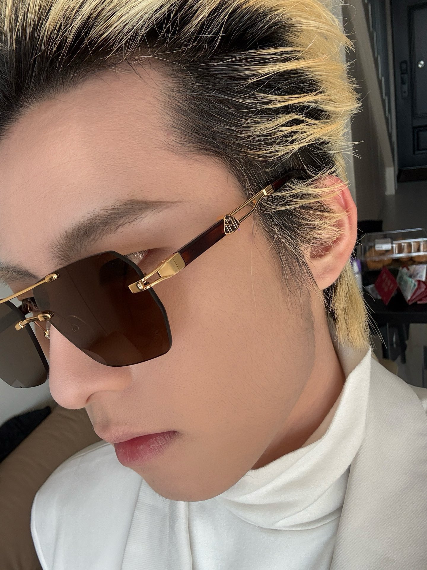  ‼️ 模特图 新款 MAYBACH迈巴赫MODEL Z0206 太阳眼镜SIZE：60口15-140