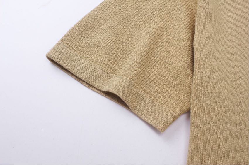 巴宝莉/Burberry 夏季新款 经典TB刺绣圆领针织短袖