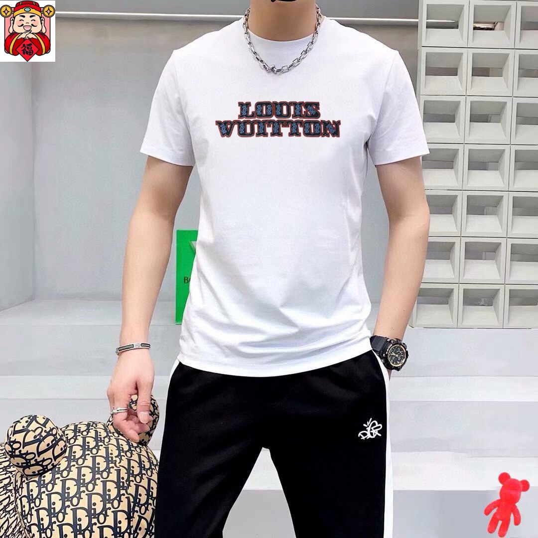 Louis Vuitton 品牌【LV 路易威登】(胖子福音) 男士休闲短袖T恤 2025春夏新品