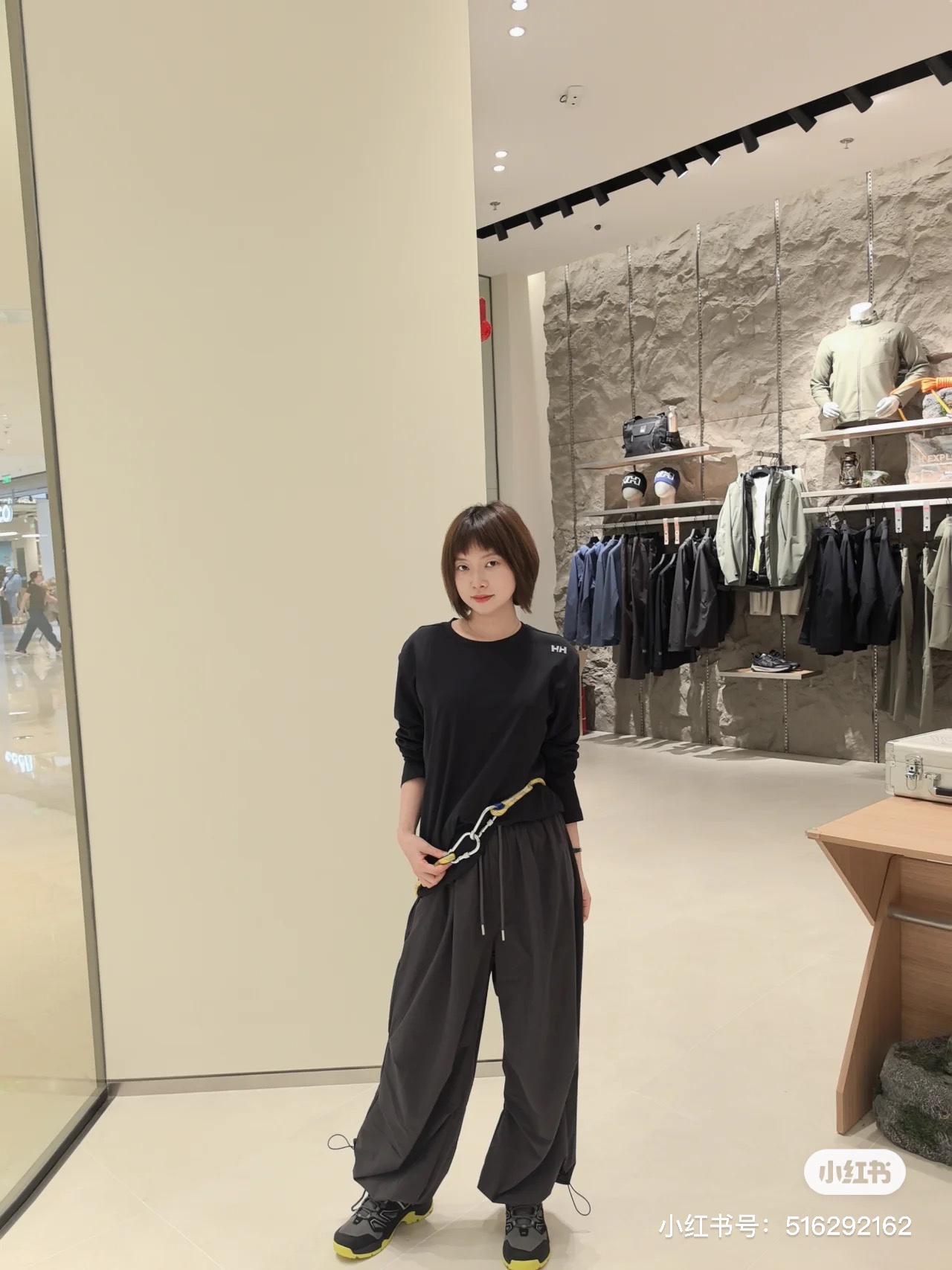 #模特上身效果，【其它颜色上身效果也很美】