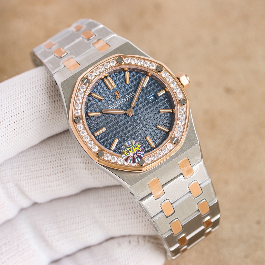Luxury White Gold Audemars Piguet Watch Review: Goddess Royal Oak Series - 图片 6