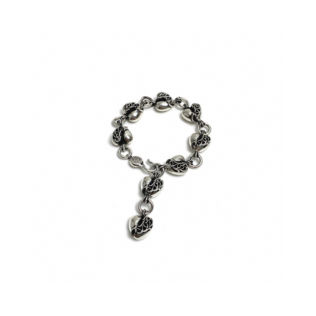 NO:106202,Chrome Hearts Love Vine Bracelet, Jewelry Boutique, Chrome Hearts, Chrome Hearts, Bracelet19860909Chrome Hearts克罗心 爱心藤蔓手链,饰品精品,chrome hearts,chrome hearts,bracelet,Jewelry