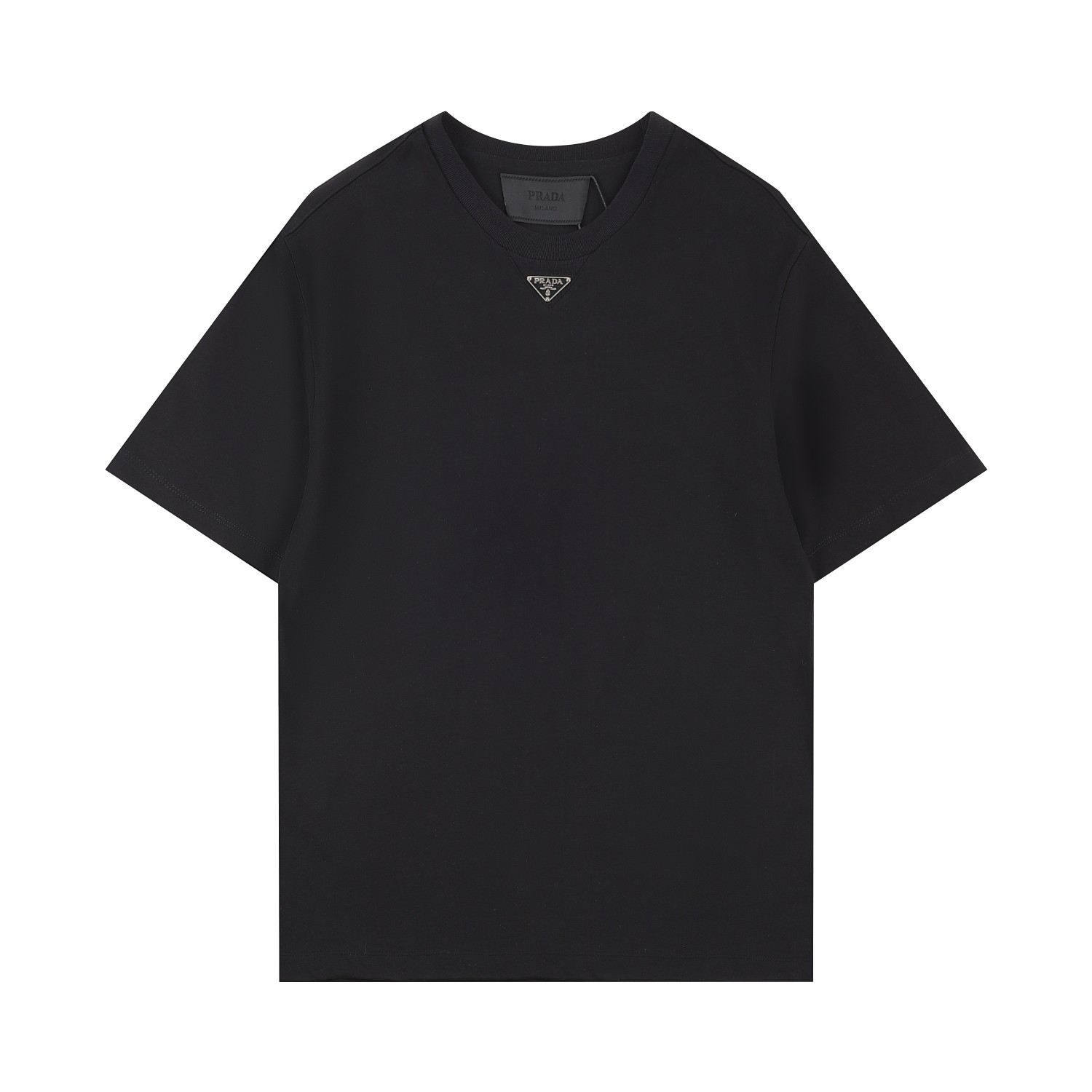 Prada Prada* 2025SS nueva camiseta de verano de manga corta, sincronizada con el mostrador, versión original de la marc…