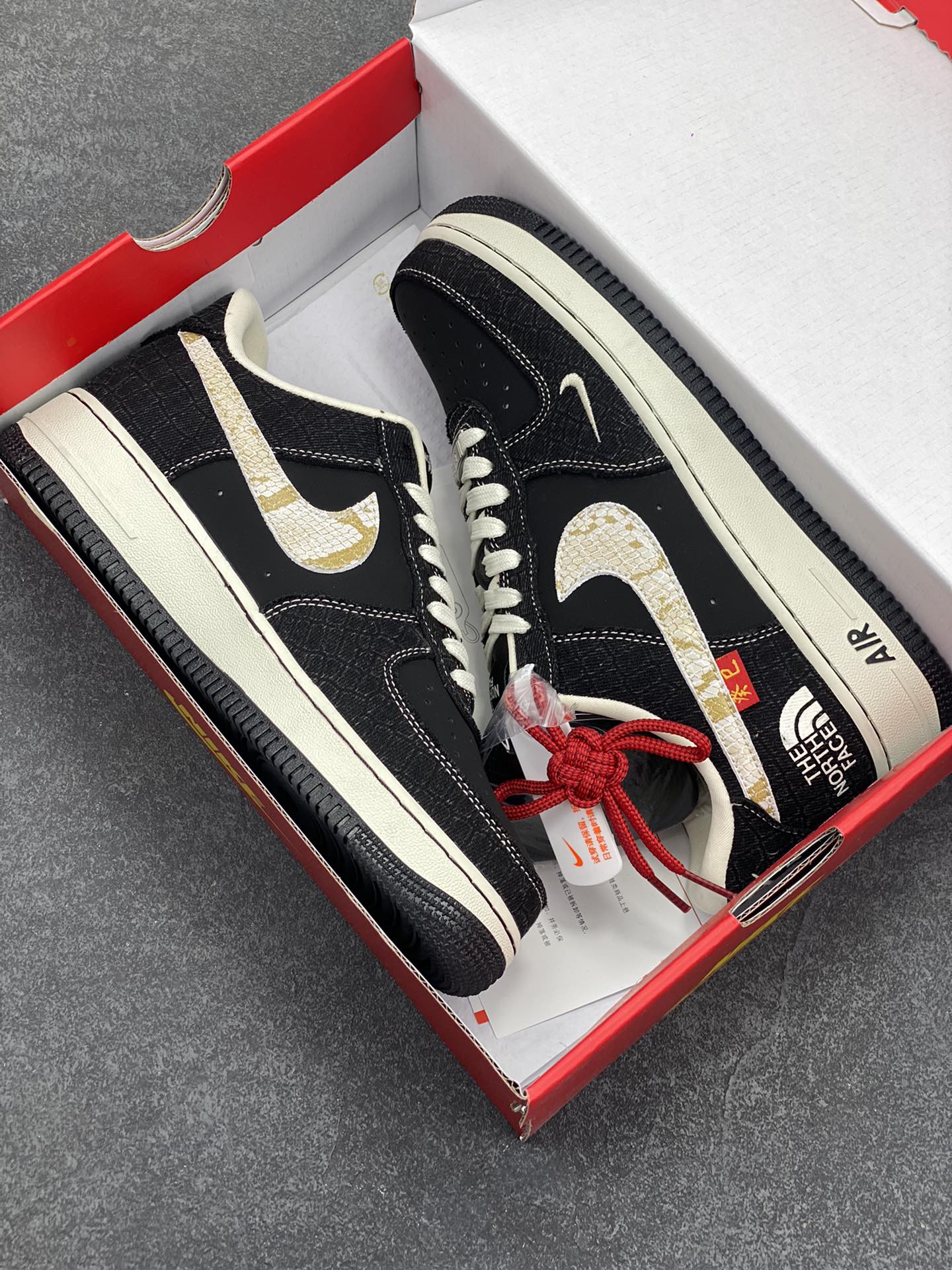 图片[9]-Nk Air Force 1‘07 Low 北面联名 空军一号低帮休闲板鞋  #原楦头原纸板 原装鞋盒 定制五金配件 内置全掌气垫 原厂鞋底 货号：CH6336-525  尺码：36 36.5 37.5 38 38.5 39 40 40.5 41 42 42.5 43 44 44.5 45-选品中心