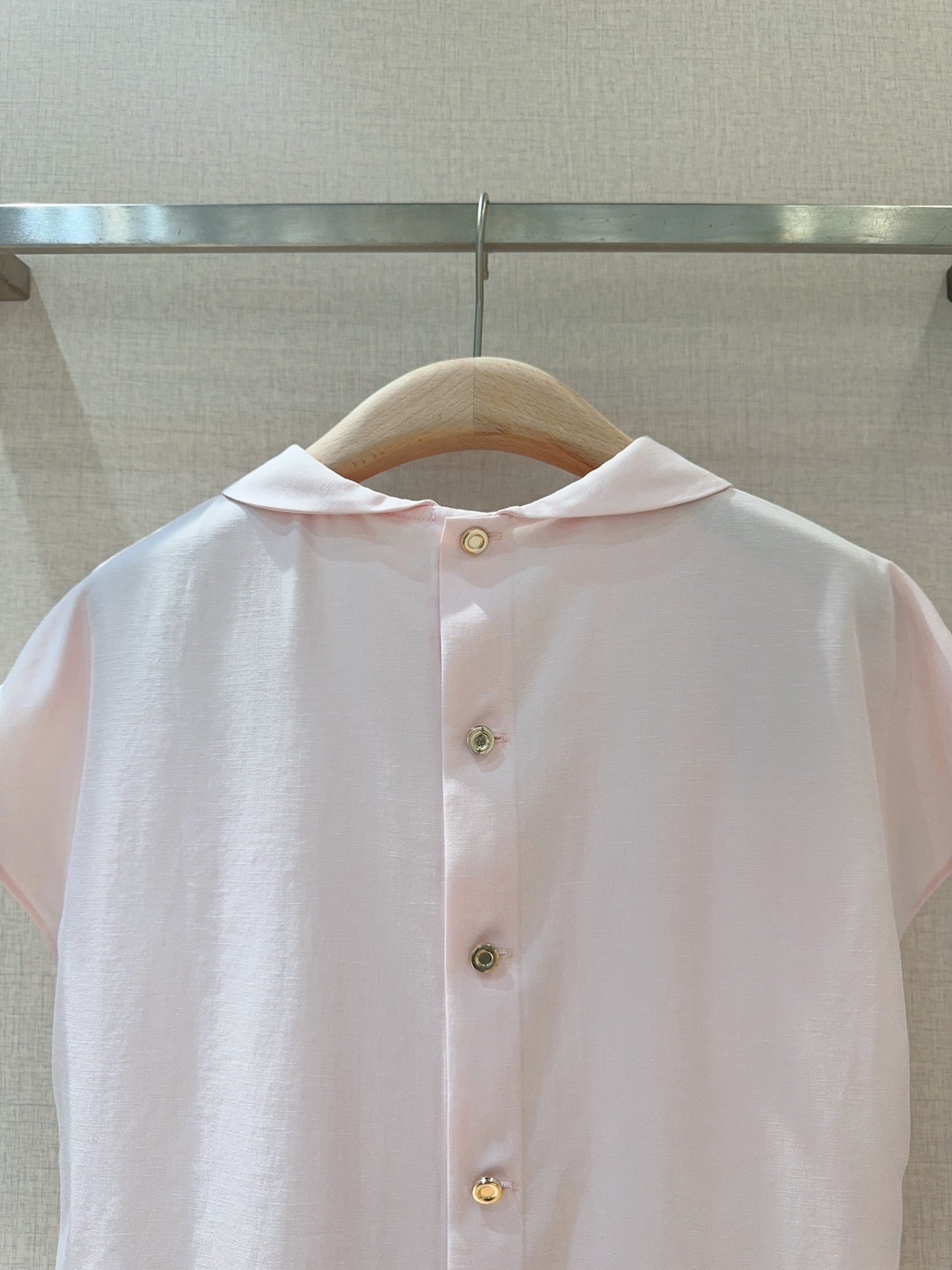 Loro Piana Women's Dress - Sweet Babydoll Collar, Elegant and Chic 6 i1741081189 2579 4