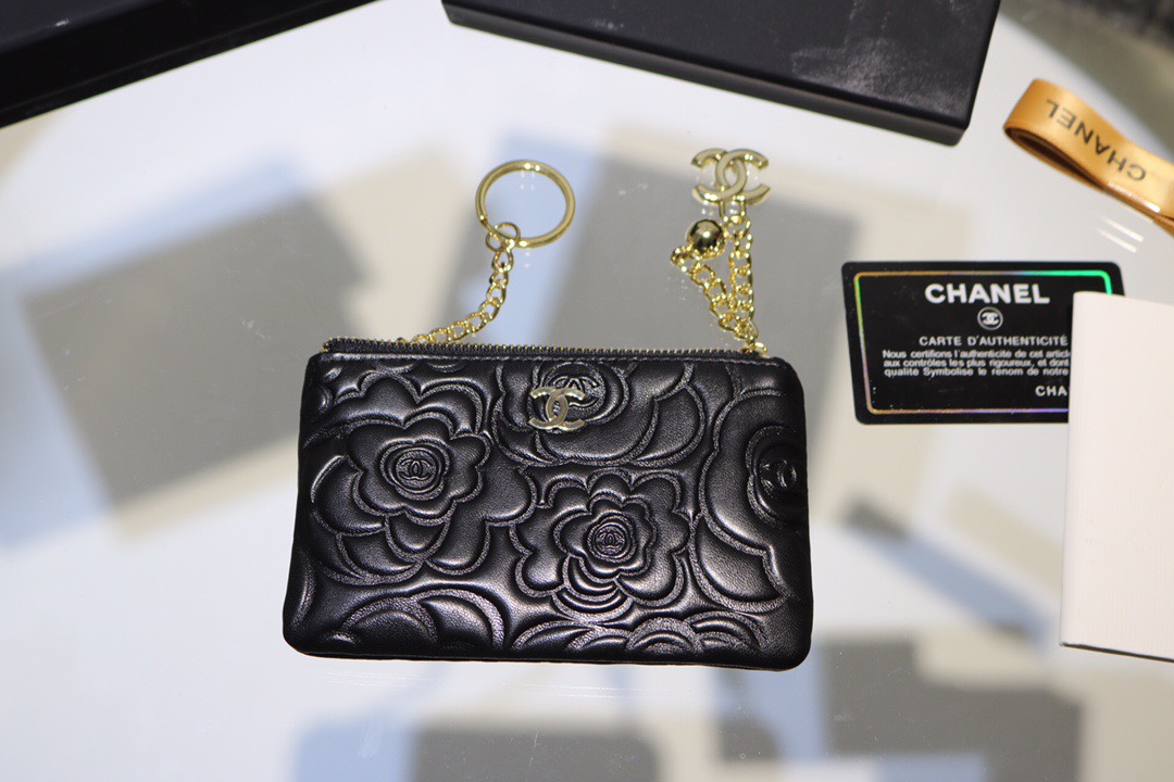 Chanel香奈儿全皮製零钱包 - 高品質な仕上がりと洗練されたデザイン