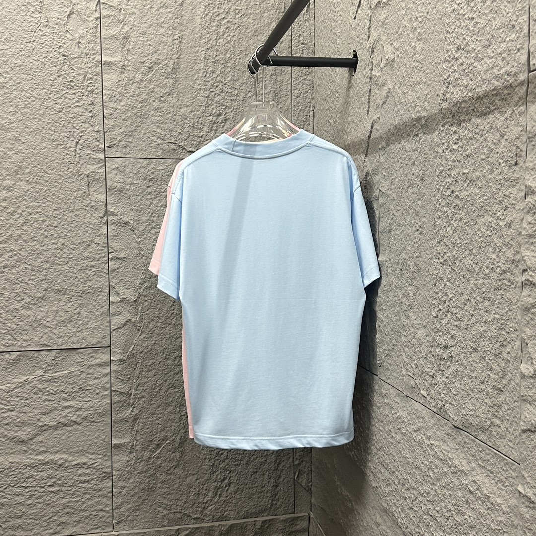 Summer 2025 Classic T-Shirt: 196db Embroidered Cotton in Various Colors & Sizes - 图片 6