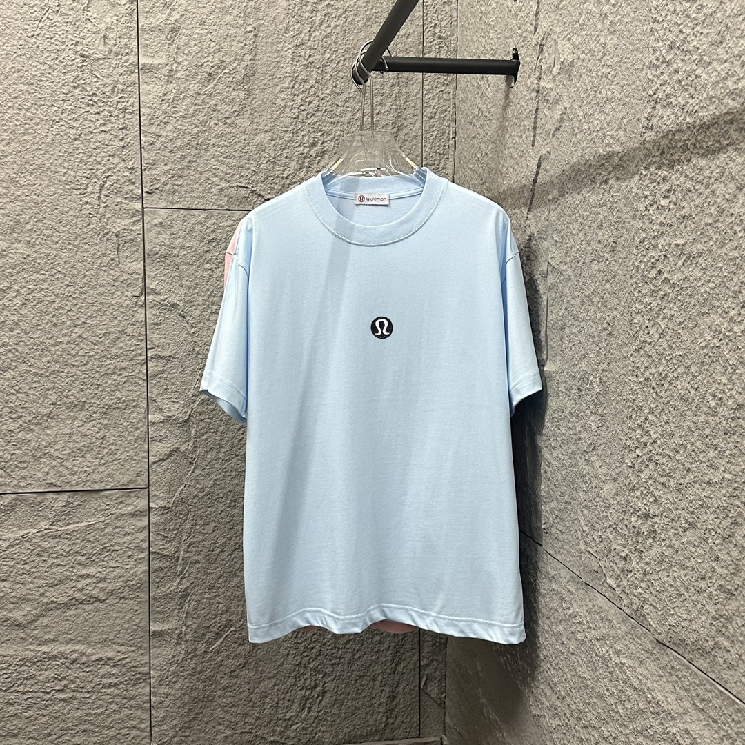 Summer 2025 Classic T-Shirt: 196db Embroidered Cotton in Various Colors & Sizes