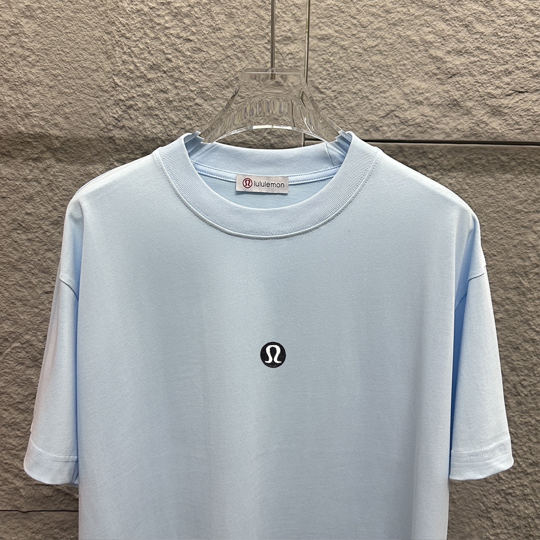 Summer 2025 Classic T-Shirt: 196db Embroidered Cotton in Various Colors & Sizes - 图片 2