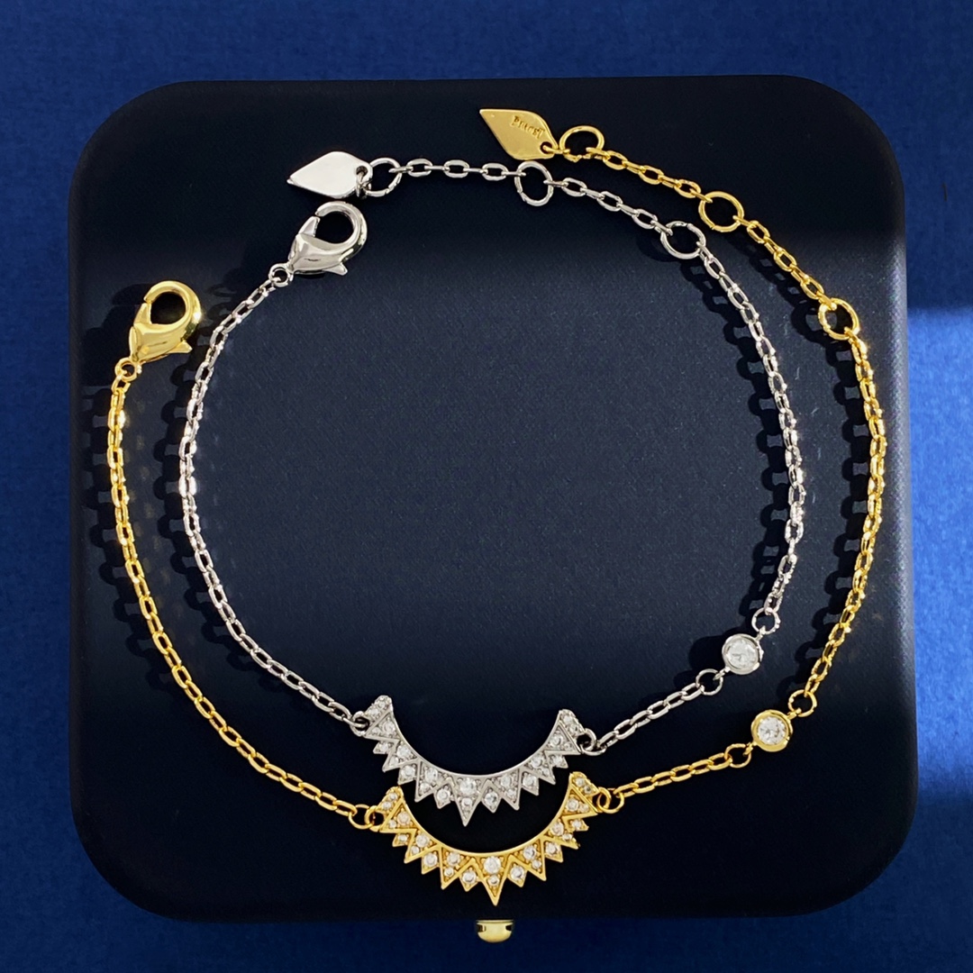 PIAGET Light Fashion Jewelry: Diamond Bracelets in 18k Gold, Gold and Silver Colors