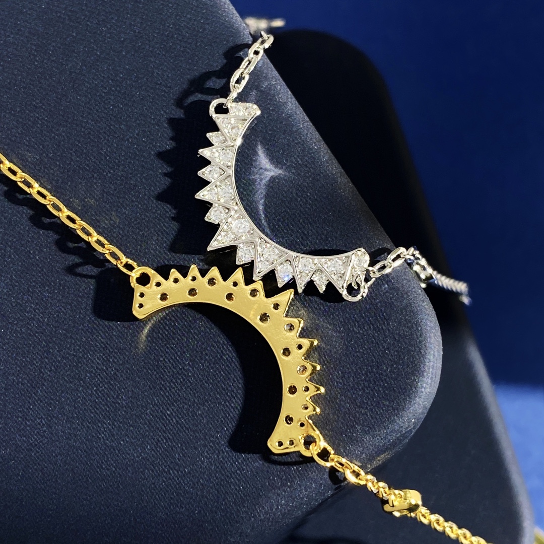 PIAGET Light Fashion Jewelry: Diamond Bracelets in 18k Gold, Gold and Silver Colors - 图片 2