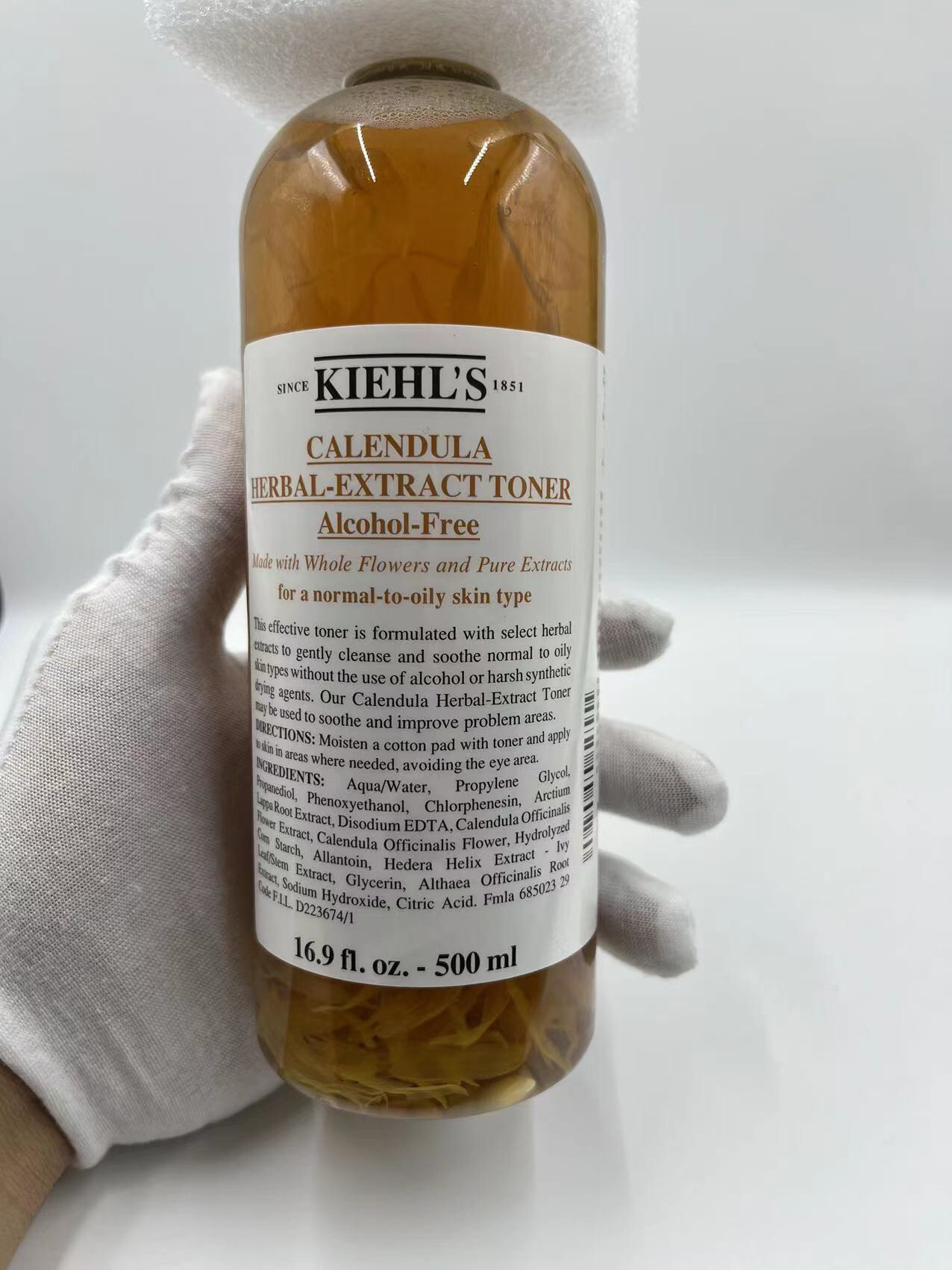 Versión Mingtong de loción de caléndula Kiehl's 500ml🔜 foto real📸 stock disponible➤ calidad de mostrador líquido√ olo…