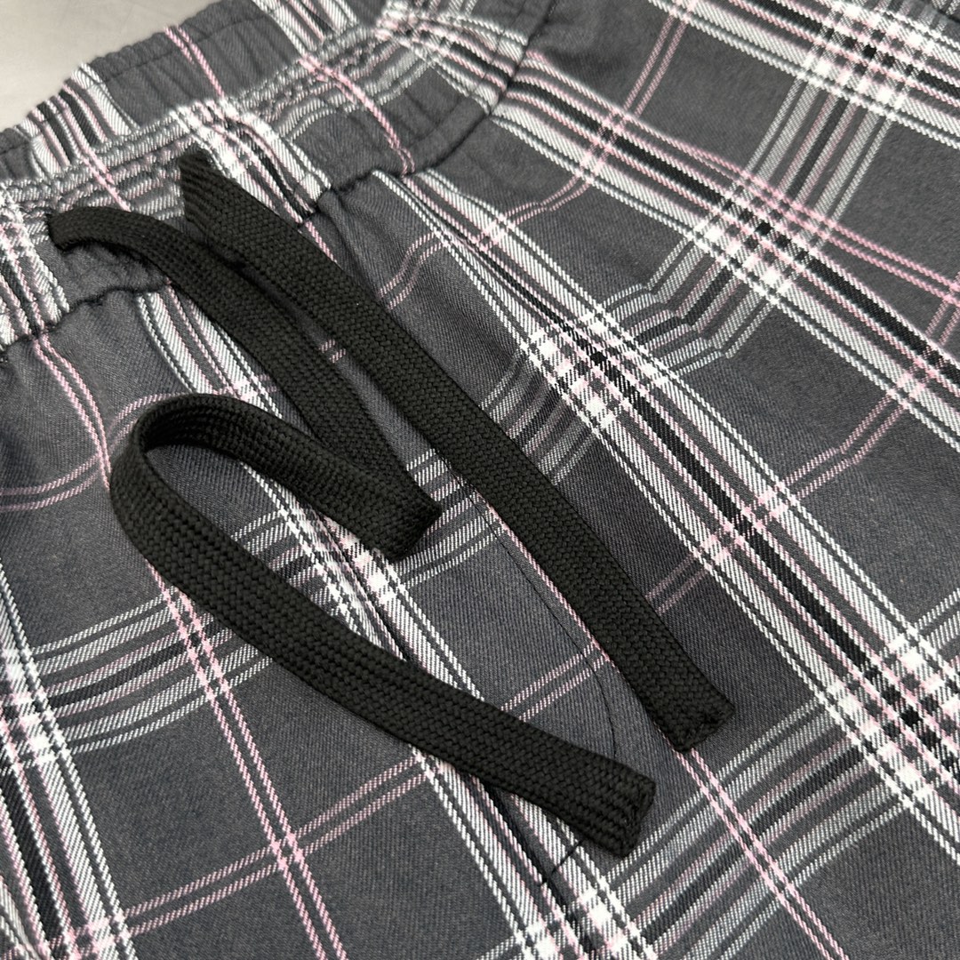  🆕ACNE｜新款长裤，纯棉面料，轻薄透气上身舒适，定制格纹配色经典百搭不过时，腰部抽绳可调节，尺码Sm