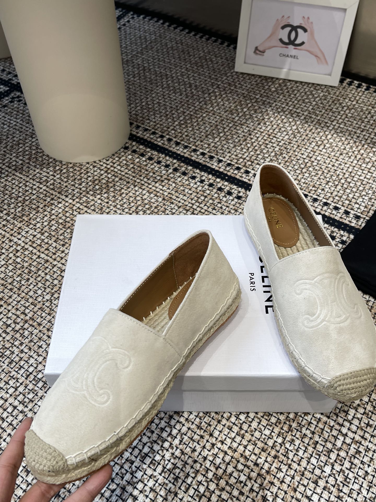Celine Espadrille Wedge Sandal - Stylish Comfort for Summer 5 i1741253863 5771 3
