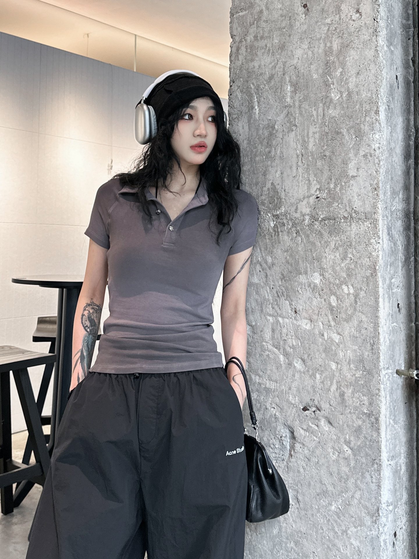  🆕克罗心✝️｜新款洗水喷色短袖polo，人丝人棉面料亲肤柔顺，舒适有型， 尺码SML