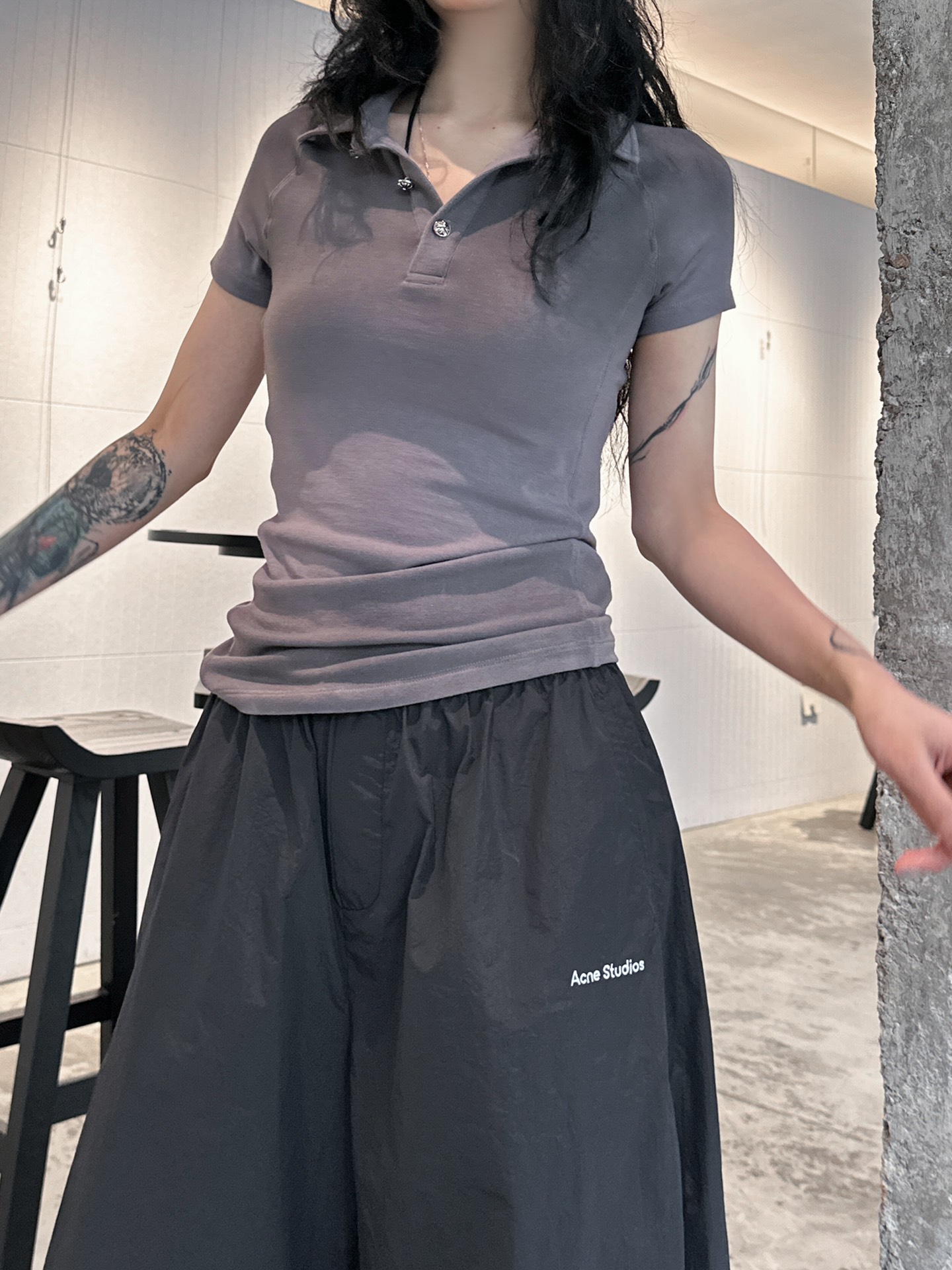  🆕克罗心✝️｜新款洗水喷色短袖polo，人丝人棉面料亲肤柔顺，舒适有型， 尺码SML