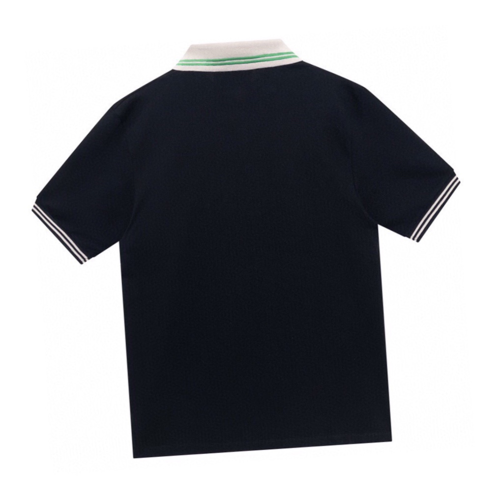 古驰/Gucci 夏季新款 翻领双G刺绣短袖polo衫