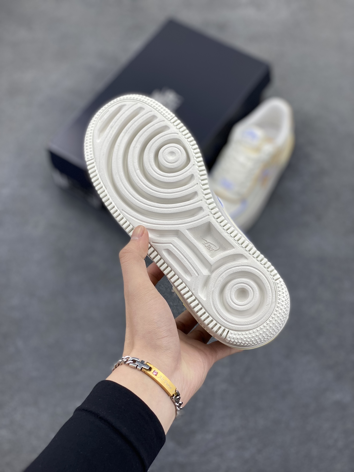 图片[5]-NK Air Force 1 Shadow 轻量增高低帮百搭板鞋\”拼接马卡龙\” 全新少女系解构主义设计双层轻量EVA发泡中底+防滑RB橡胶外圈底鞋底 原楦头原纸板 打造纯正空军版型 专注外贸渠道 全掌内置蜂窝气垫 原盒配件 原厂中底钢印、拉帮完美 货号： DZ1847-114 尺码：35.5 36 36.5 37.5 38 38.5 39 40 40.5 41 42-选品中心