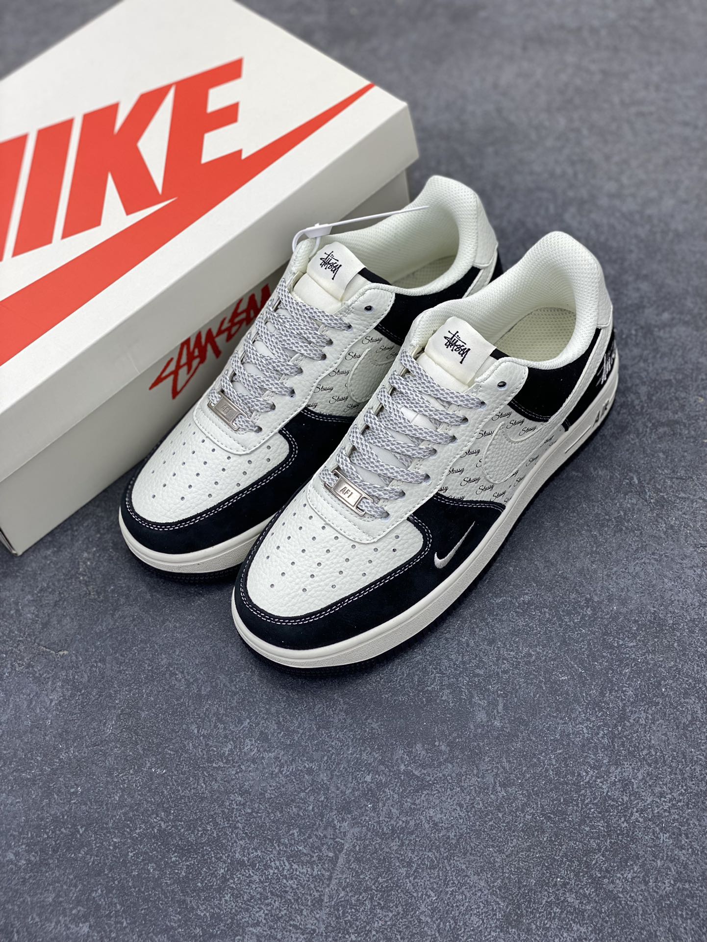 图片[8]-Nike Air Force 1 Low 空军一号低帮百搭休闲运动板鞋。柔软、弹性十足的缓震性能和出色的中底设计，横跨复古与现代的外型结合，造就出风靡全球三十多年的Force 1，直到今天还深受青睐。 货号：XZ6188-671 尺码：36 37.5 38 39 40 40.5 41 42 42.5 43 44 45-选品中心
