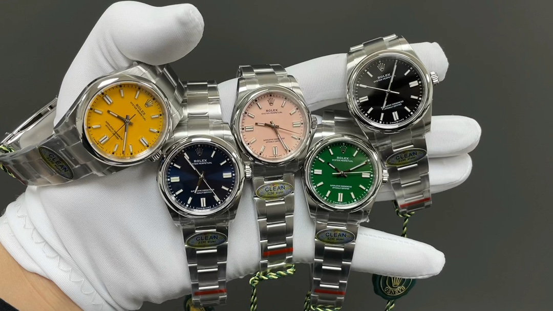 Rolex Oyster Perpetual 3230 Movement, Multiple Color Dials, 36-41mm