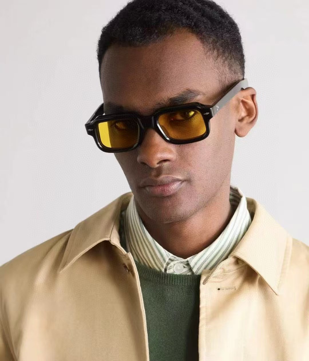  ‼️ 模特图 JACQUES MARIE MAG*
日本手工眼镜 
MODEL：SANDROI
SIZ