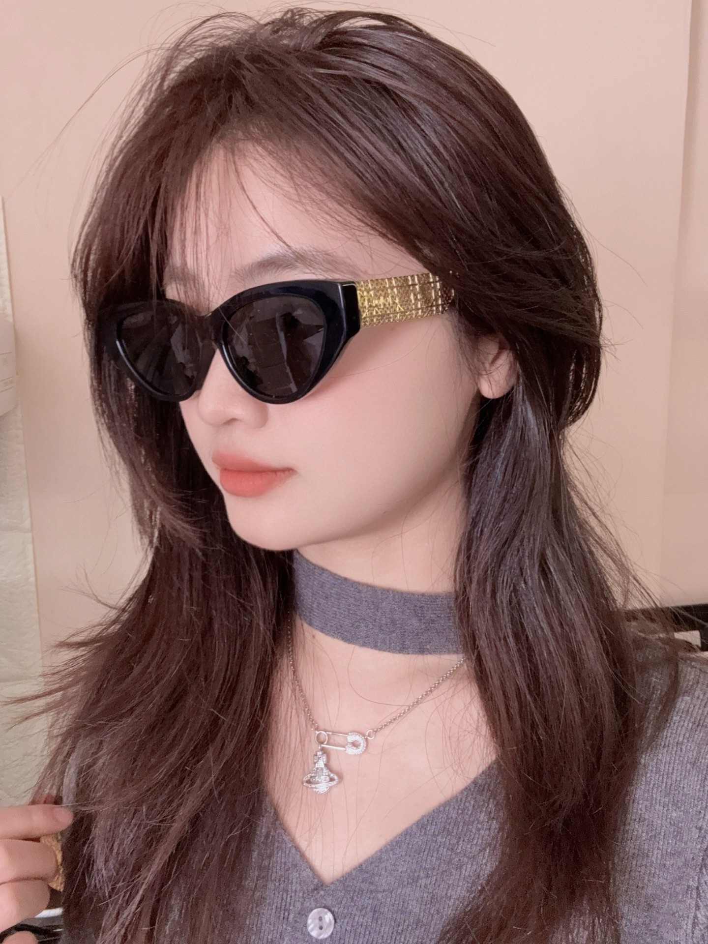  ‼️到货 新款 到货 DIO*  官网
MODEL：DioRésille B1L
SIZE：56-17