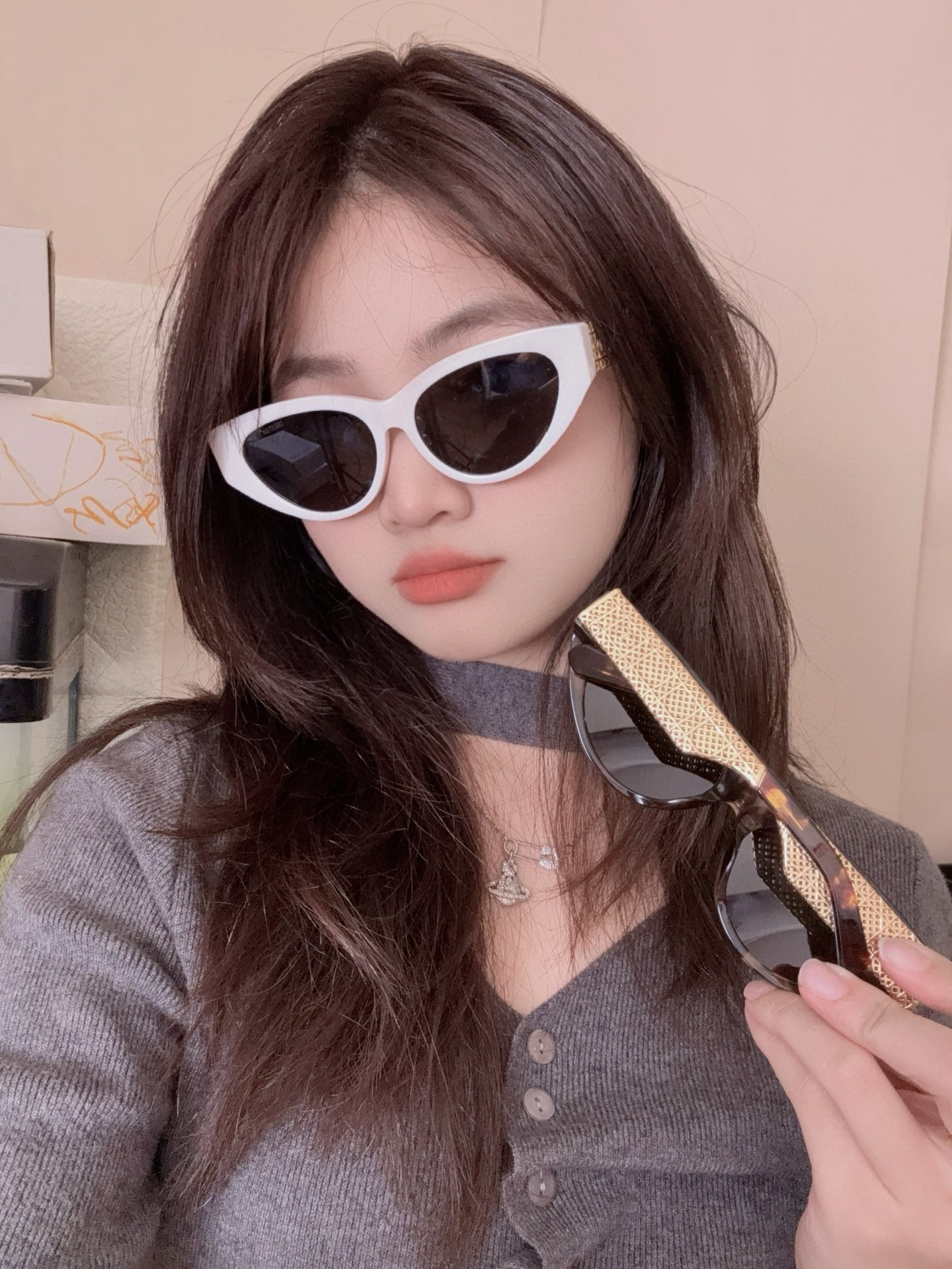  ‼️ 模特图 到货 新款 到货 DIO*  官网
MODEL：DioRésille B1L
SIZE：