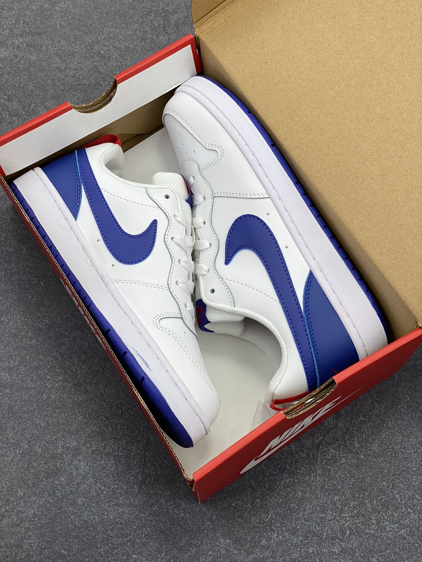 图片[9]-福利特价 Nike Court Borough Low 低帮百搭透气休闲运动板鞋男女鞋 经典耐用的设计，兼顾舒适脚感和出众风范，演绎匠心之作。结构性的支撑贴合感结合复古篮球设计，塑就场外全明星风范。 货号：BQ5448-113 尺码：36 36.5 37.5 38 38.5 39 40 40.5 41 42 42.5 43 44 45-选品中心