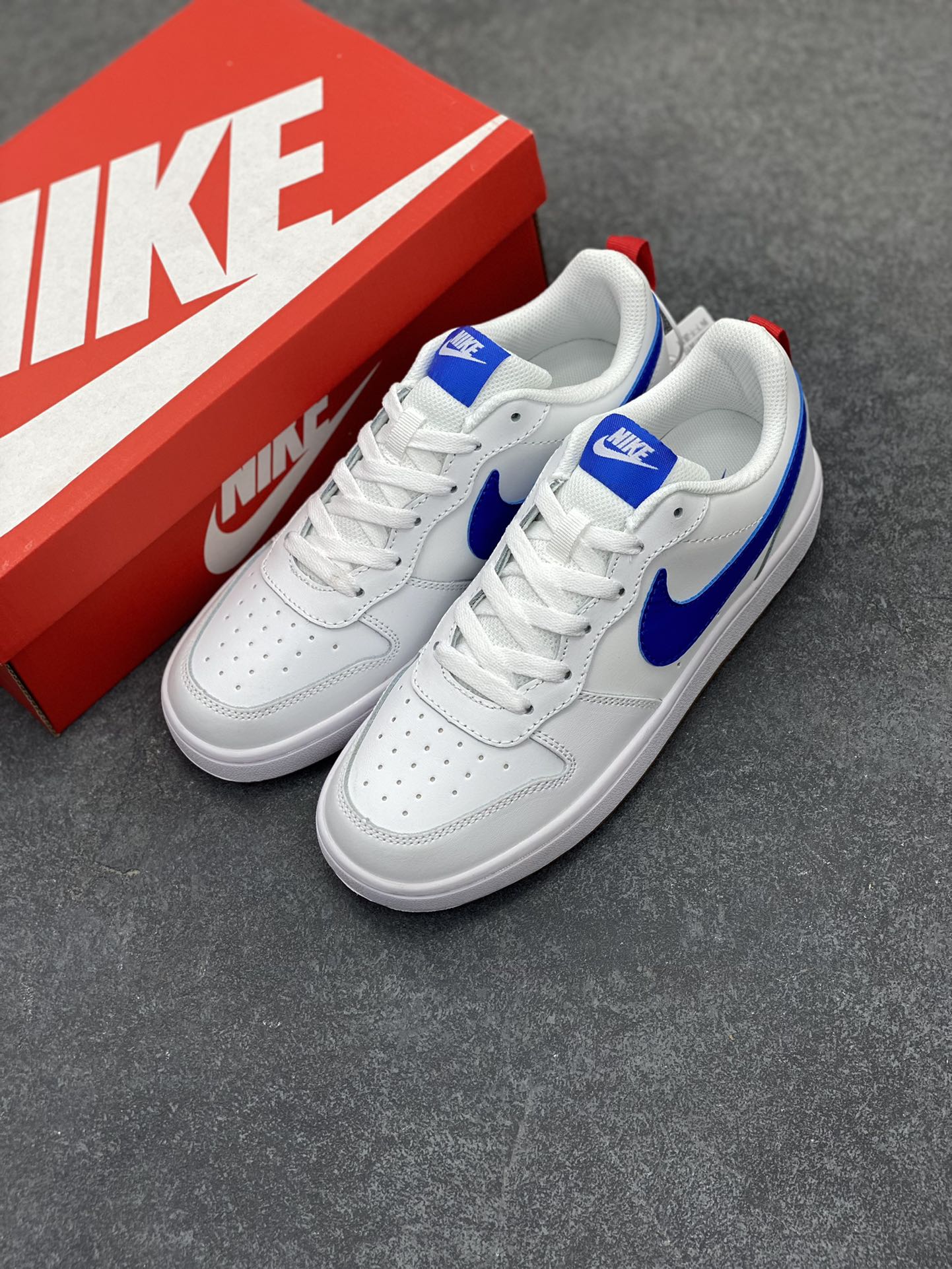 图片[8]-福利特价 Nike Court Borough Low 低帮百搭透气休闲运动板鞋男女鞋 经典耐用的设计，兼顾舒适脚感和出众风范，演绎匠心之作。结构性的支撑贴合感结合复古篮球设计，塑就场外全明星风范。 货号：BQ5448-109 尺码：36 36.5 37.5 38 38.5 39 40 40.5 41 42 42.5 43 44 45-选品中心