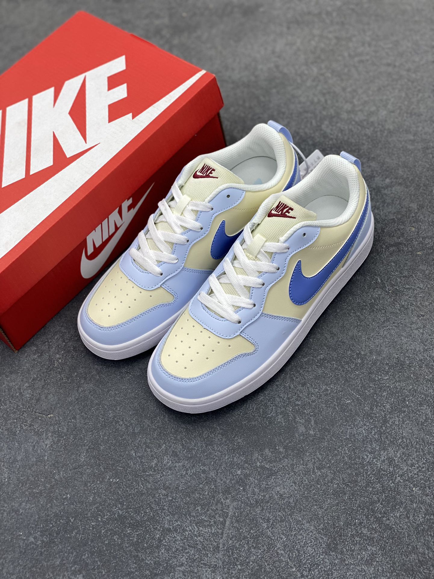 图片[8]-福利特价 Nike Court Borough Low 低帮百搭透气休闲运动板鞋男女鞋 经典耐用的设计，兼顾舒适脚感和出众风范，演绎匠心之作。结构性的支撑贴合感结合复古篮球设计，塑就场外全明星风范。 货号：FV8120-141 尺码：36 36.5 37.5 38 38.5 39 40 40.5 41 42 42.5 43 44 45-选品中心