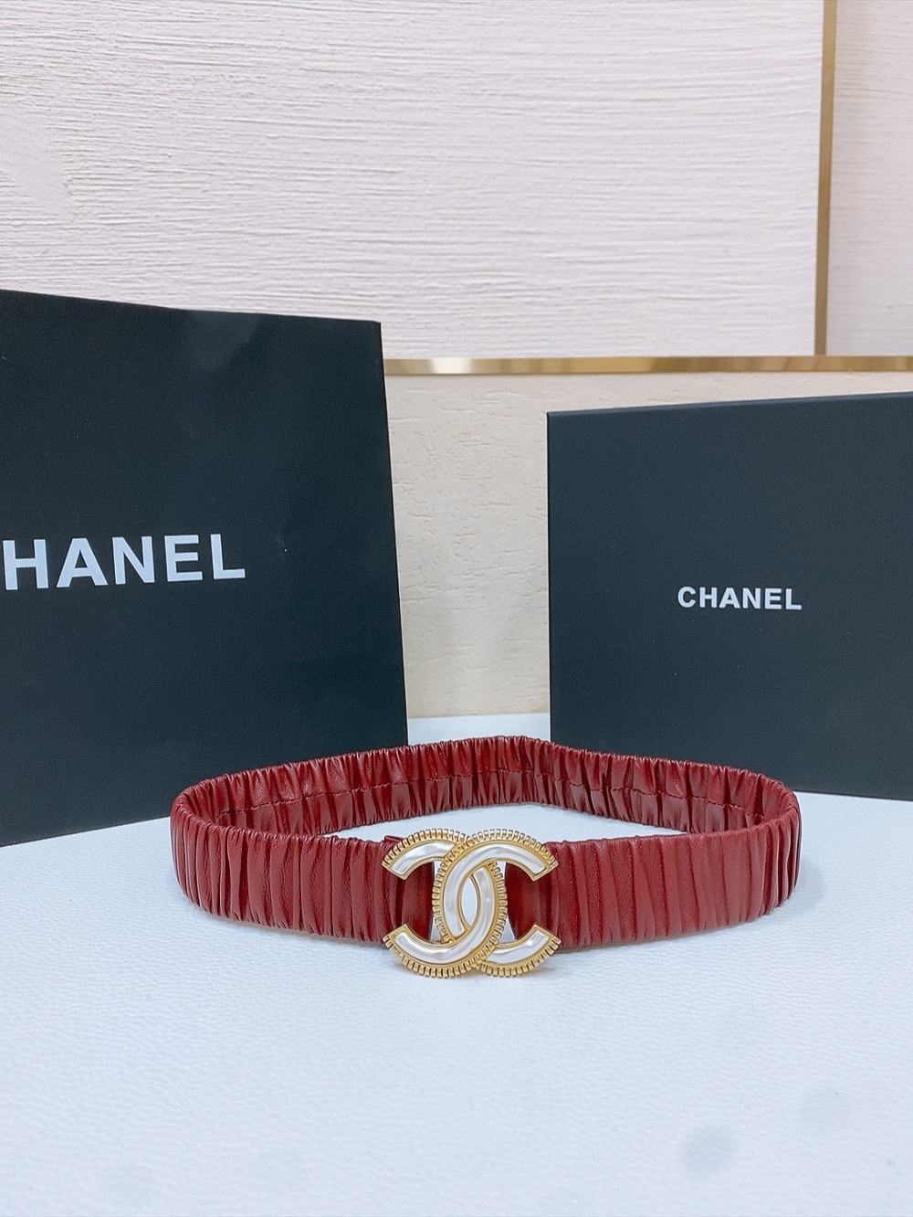 Chanel 代购级 香奈儿 chanel 24c cc树脂白 齿链黄铜logo扣 小牛皮 银色金属 与 金色金属 3