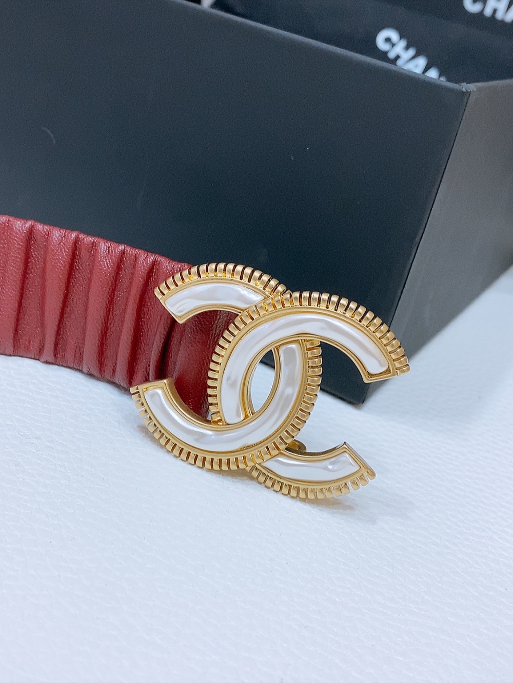 Chanel 代购级 香奈儿 chanel 24c cc树脂白 齿链黄铜logo扣 小牛皮 银色金属 与 金色金属 3