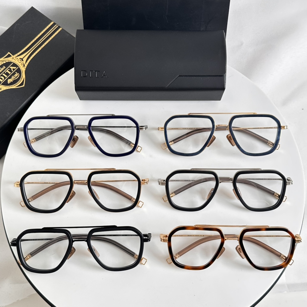  ‼️Dita 
mod：DLA433
高清正品镜片 金灿灿 
Size：53-20 142-