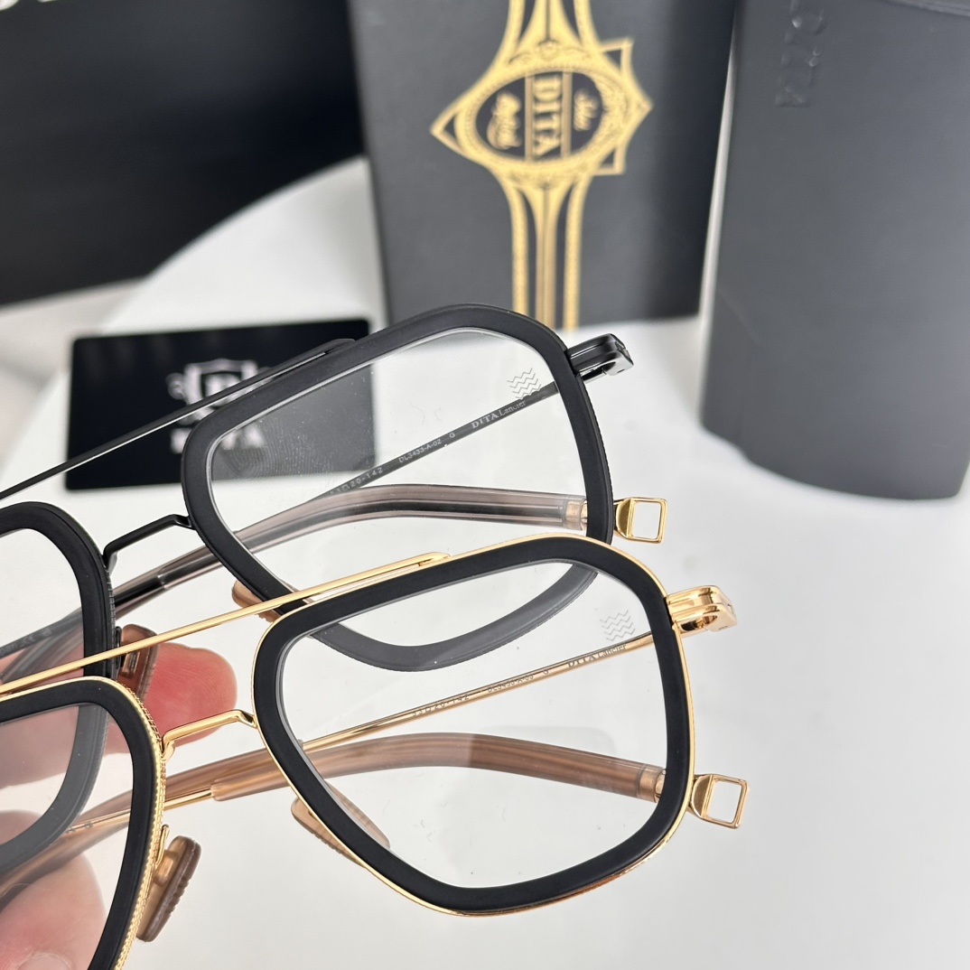  ‼️Dita 
mod：DLA433
高清正品镜片 金灿灿 
Size：53-20 142-