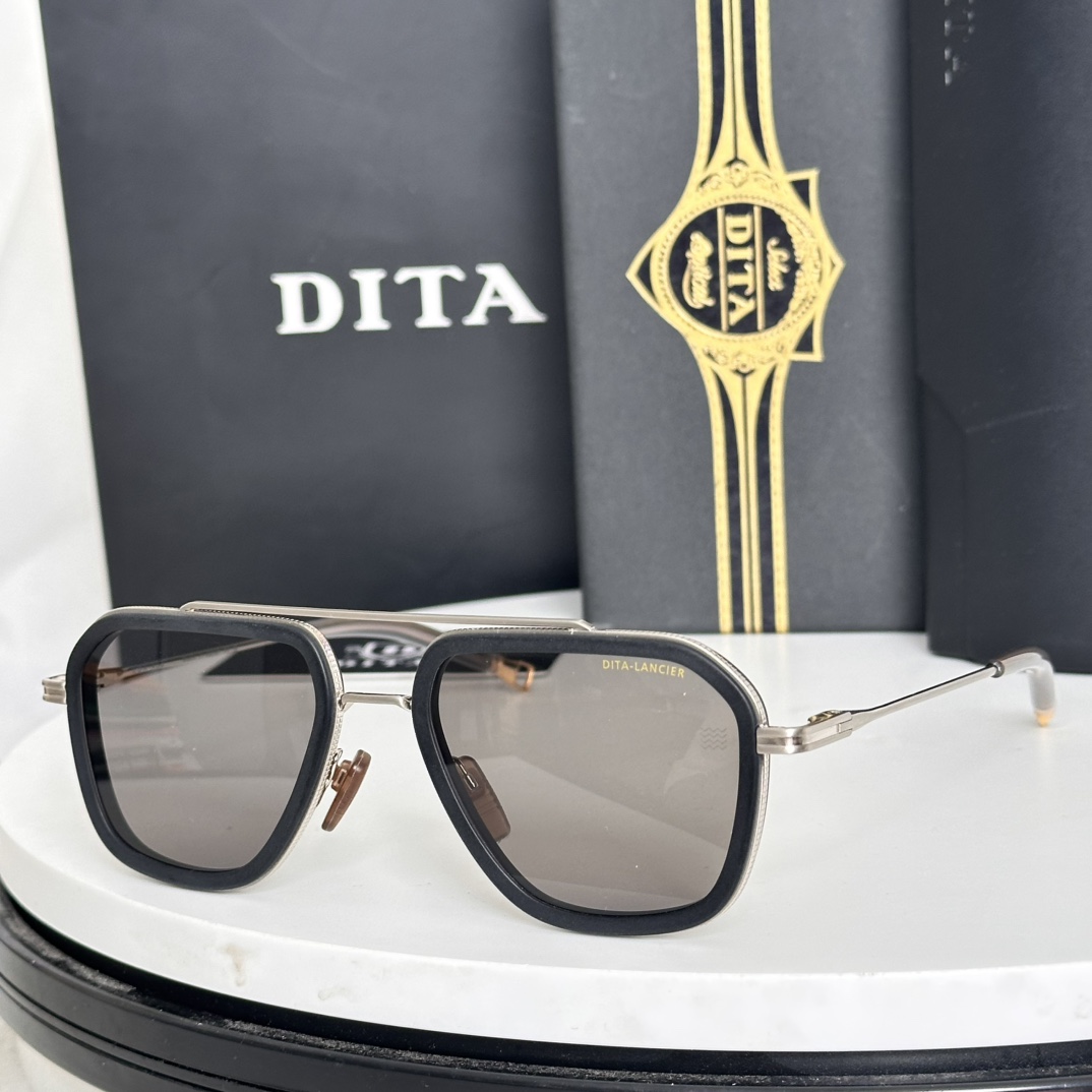  ‼️Dita 
mod：DLA433
高清正品镜片 金灿灿 
Size：53-20 142-