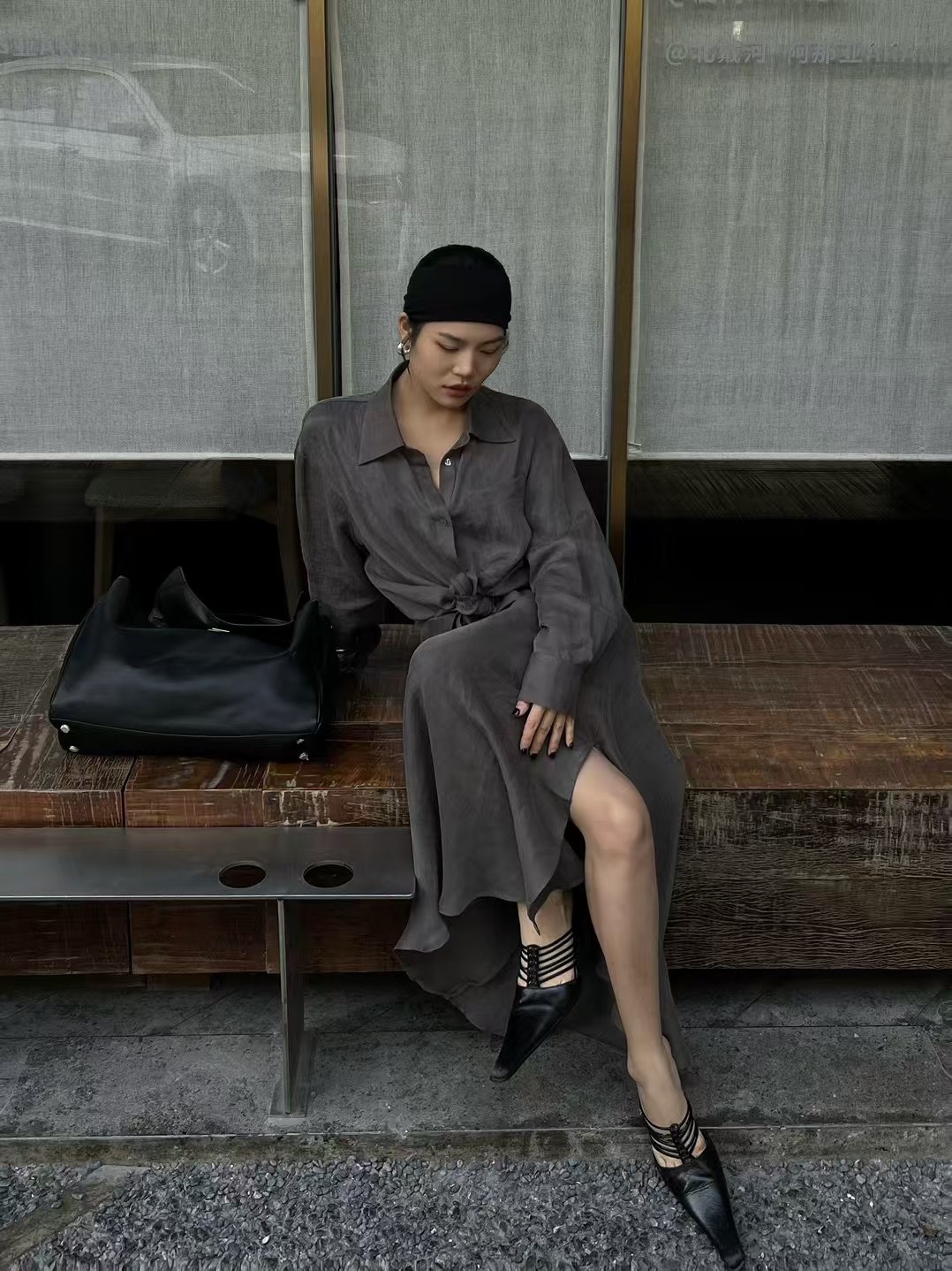 “High-Quality Women’s Clothing: Soft, Airy, Light-Up, Elegant, Simple, Imported, Three Colors, SMLXL Sizes” - 图片 7