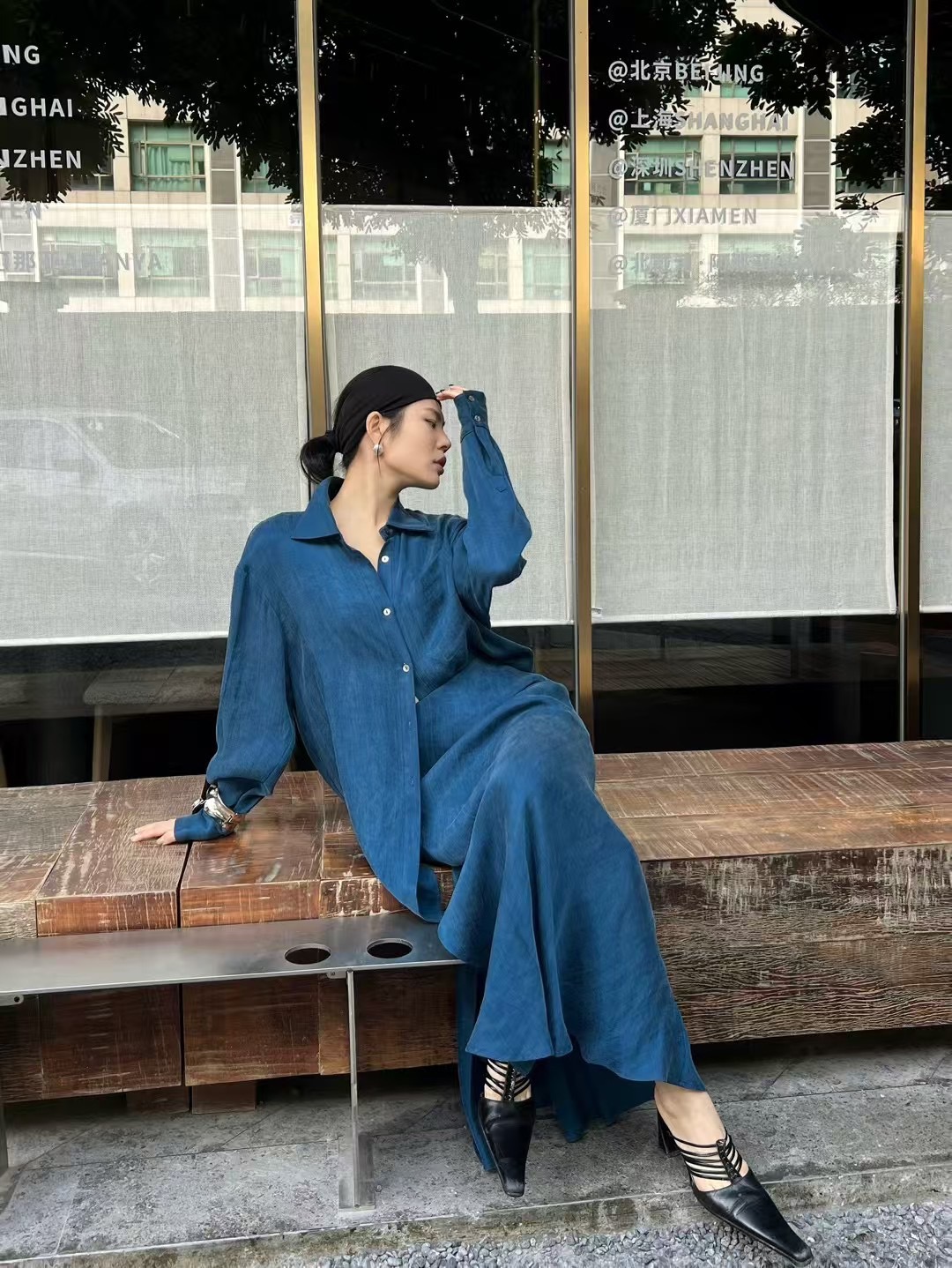 “High-End Quality Women’s Clothing: Soft, Comfortable, and Elegant Masks in Three Colors” - 图片 8
