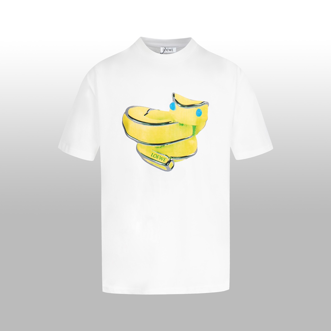 🅿️90 Versión alta 【LOEW*】Nueva camiseta de manga corta de primavera/verano, tecnología europea de impresión digital di…