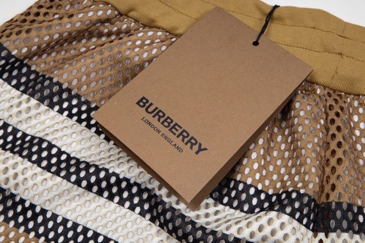 New Burberry Cornelius Striped Shorts Collection: 276 High-End Unisex Fashion Pieces - 图片 4