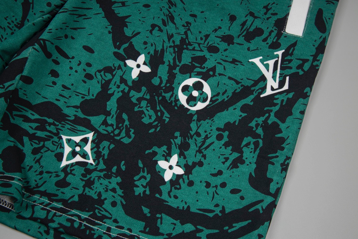 New Spring and Summer 3D Shorts T-Shirt: High Version, Classic Design, Perfect Detail Processing - 图片 7