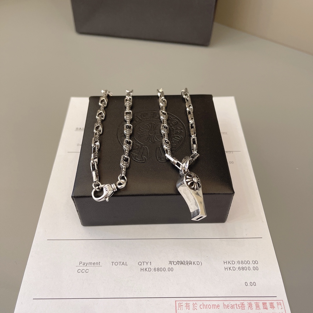 NO:106970,Necklace Chrome Hearts Beautiful necklace is really good~ Size 60, jewelry quality, chrome hearts, chrome hearts, necklace19860909项链 Chrome Hearts 克罗心 绝美项链 真的好好看～ 尺寸60,饰品精品,chrome hearts,chrome hearts,necklace,Jewelry