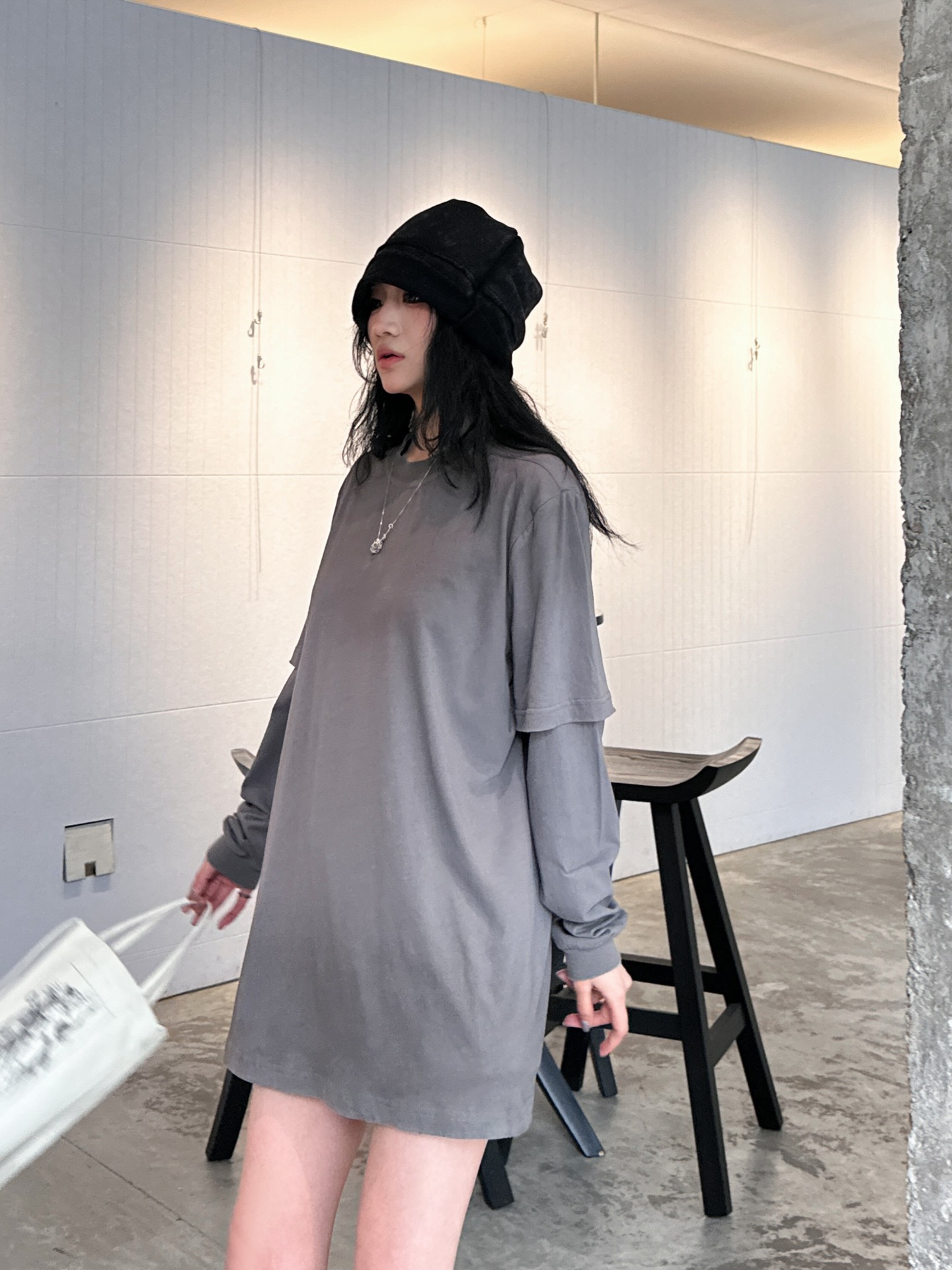  🆕Rick Owens ｜新款t恤，纯棉面料，重工做旧水洗工艺，喷色处理废土风十足，假两件设计一衣多穿