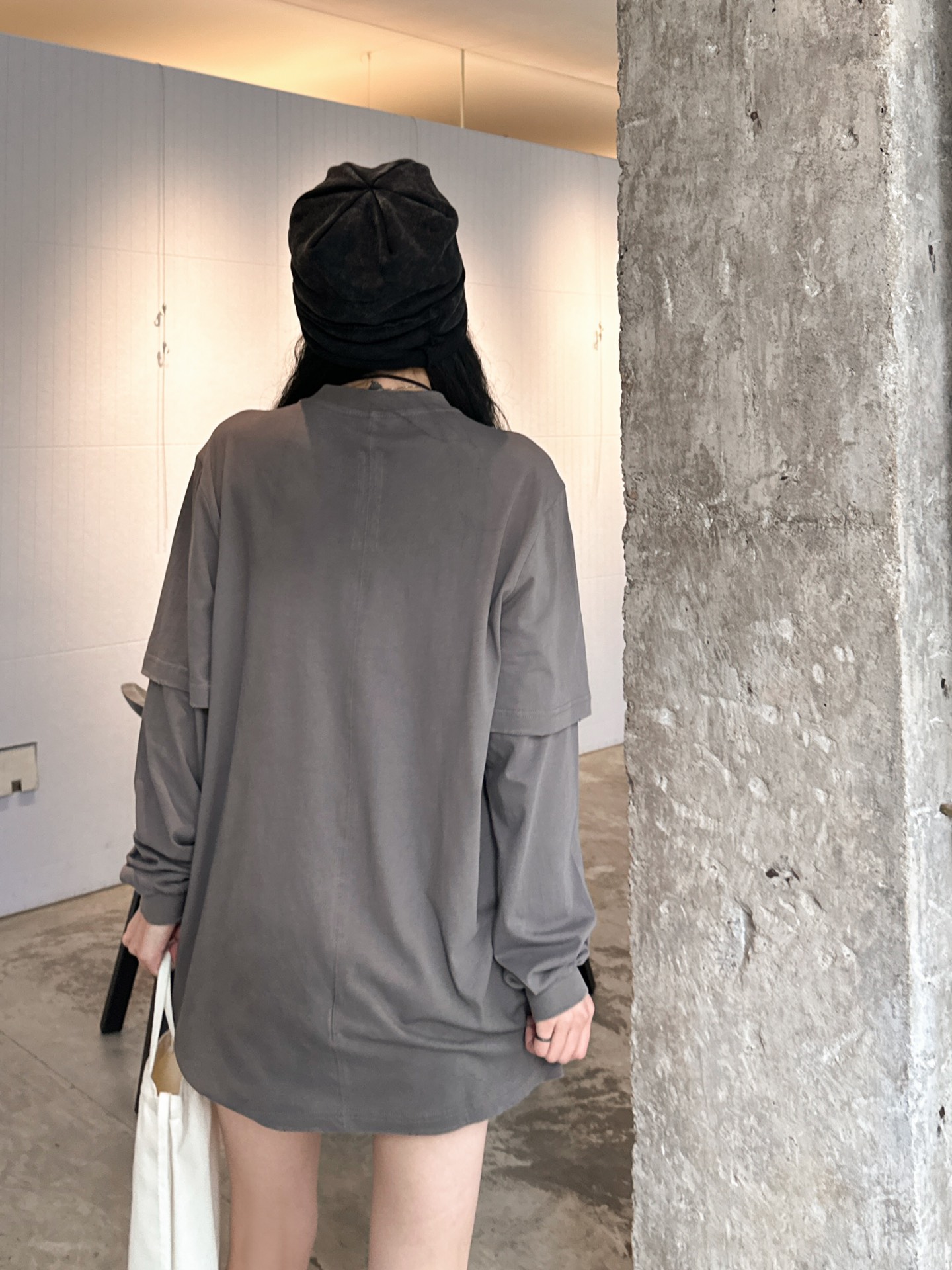  🆕Rick Owens ｜新款t恤，纯棉面料，重工做旧水洗工艺，喷色处理废土风十足，假两件设计一衣多穿