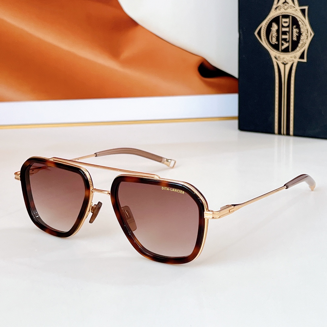  Dita 
mod：DLA433
高清正品镜片 金灿灿 
Size：53-20 142
🔝🔝
