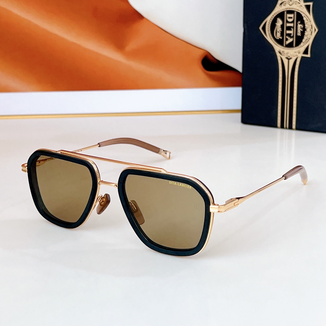  Dita 
mod：DLA433
高清正品镜片 金灿灿 
Size：53-20 142
🔝🔝