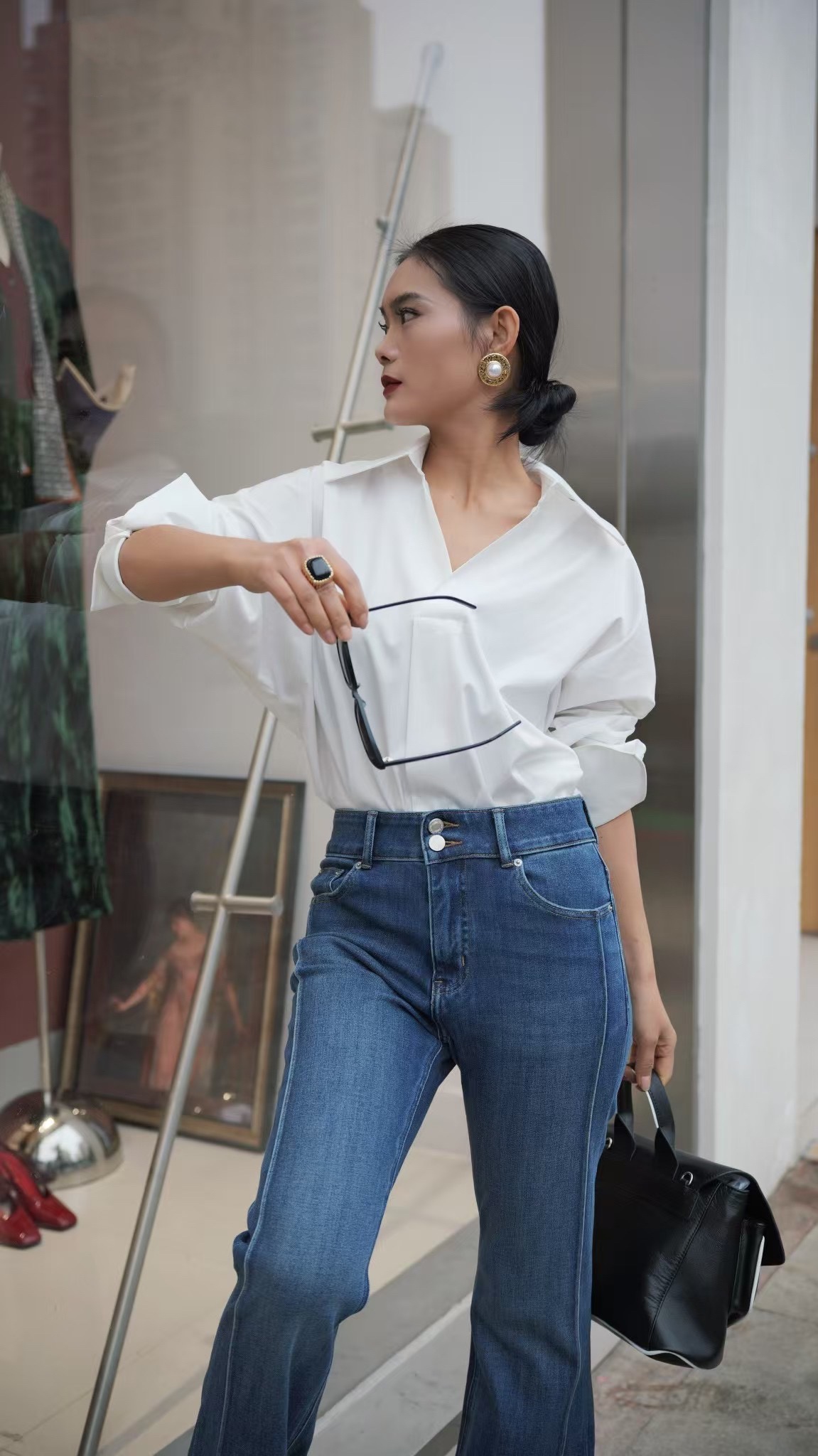 “High-End Women’s Suit with Super-Functional Shirt: Quality Fabric, Comfortable Fit, Multiple Sizes and Colors” - 图片 8