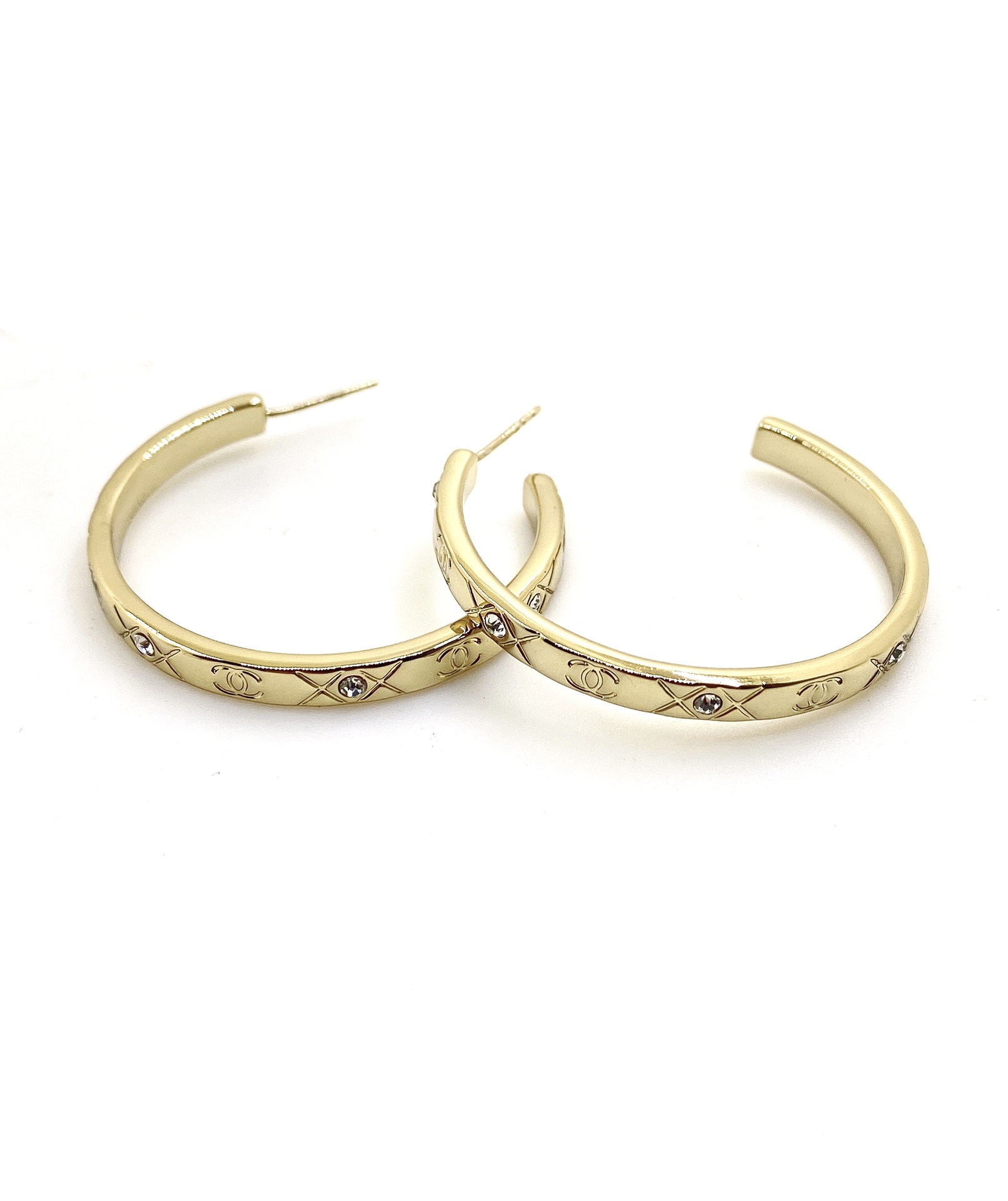 NO:107395,ch*nel latest round ear hook】consistent ZP brass material 0, jewelry quality19860909ch*nel 最新款圆耳钩】一致ZP黄铜材质 0,饰品精品,Jewelry