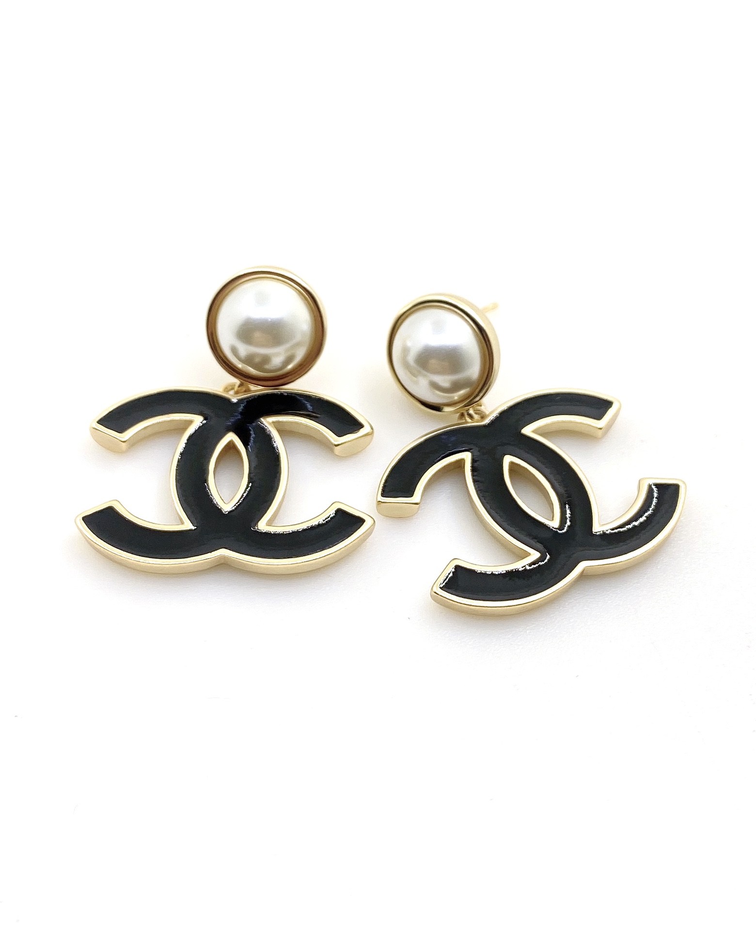 NO:107410,ch*nel latest black cc earrings】consistent ZP brass material, jewelry quality, earrings19860909ch*nel 最新款黑色cc耳环】一致ZP黄铜材质,饰品精品,earrings,Jewelry